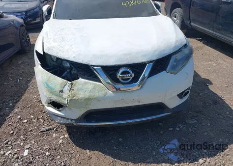 2014 Nissan Rogue Sl из США, поврежденный, VIN 5N1AT2MV0EC767832